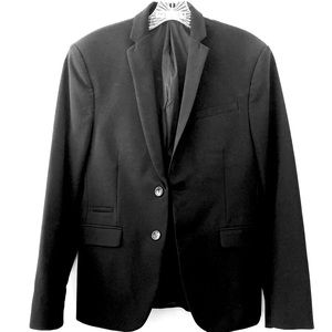 Zara Black Modern Stretch Blazer